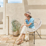 VA Digital Logo Punching Bonnet Hat / Beige