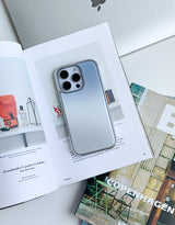 [MADE]ブラー シルバー エポキシ iPhoneケース