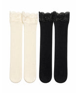 [2PCS 1SET] デューイドットレースソックス