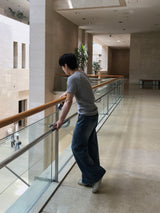 Ness Washed Flare Denim Pants