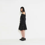 Recycle one- shoulder Tee 001