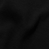 Circle Key's Waffle Long Sleeve (Black)