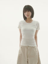 パイシャーリングショートスリーブTシャツ -4C