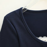 Lina Ribbon Layered Crop Top