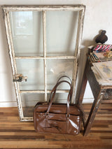 Classic ribbon school bag_vintage brown