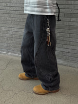 Trip Curved Denim Pants (2 Colors)