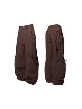 RELABEL 24AW Chrysalis- Breathe Six-Pocket Drawstring Nylon Pants
