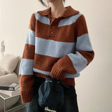 Miben alpaca Danjara collar knitwear