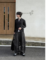 Howt Over Curved Denim Pants