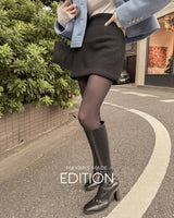 【MADE】Hlineニットミニスカート