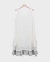 Lipf Pocket Sleeveless Dress