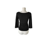 26SS★ [MADE] Lion Dot Round Three Quarter Sleeve T-Shirt Cardigan