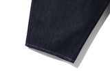 Back Pocket Artwork Denim Pants (Indigo)