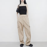 (Unisex) カーデンカーゴストリングパンツ