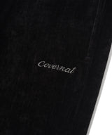 Women’s Semi Bootcut Velvet Banding Pants Black