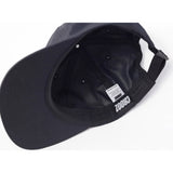 CROOZ ITALICS NYLON | 6-PANEL HAT | BLACK