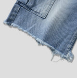 Frey Cutoff Cargo Denim Shorts