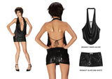 Midnight Drape Halter