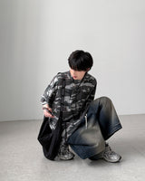 ホーンリバーシブル半袖Tシャツ
