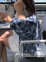 YIVE Summer Oversized Check Shirt / 8 colors
