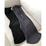 Knit Hood Sleeveless