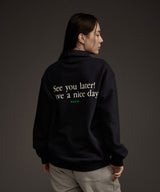 W BLUEBIRD HALF ZIP-UP SWEATSHIRT NAVY