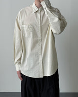 Stain Pigment Washing Shirt