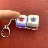 [withsome made] プロットツイストスターズナウLEDキーキャップキーリング (2 Keys)