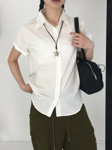 Lafitte basic standard fit short sleeve shirt