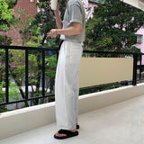 LMN Levan Two Tuck Wide Slacks (4 colors)