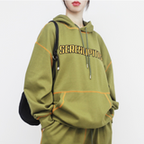 (Unisex) テシットステッチフーディー