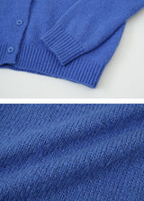 [SHOPPERMADE] Cozy Wool V-neck Knit Cardigan (7color)