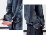 Anarchy Dirty Washing Hoodie Zip-up Warmer
