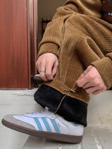 [Mink Brushed] Trust velvet corduroy pants