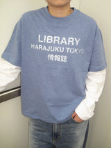 レイヤード ロングスリーブ Tシャツ (5 Colors)