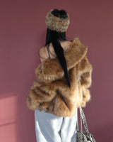 [MADE] Raccoon Kara Zip-Up Fur Jacket