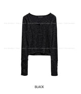 Moki Cut Henley Neck Knit