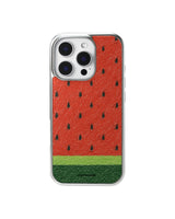 Watermelon Epoxy Silver Case