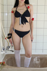 SPORTY TRACK RIBBON BIKINI