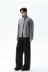 Double Sided Wool Coat Jacket