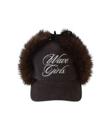 LOGO FUR TROOPER HAT (BROWN, BLACK 2COLORS!)