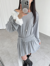 feather scrunch (2color)