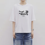 ホーリームーブアップルオーバーフィット半袖Tシャツ_ホワイト