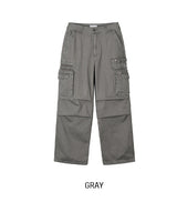 Berken Multi-Pocket Wide Cargo Pants