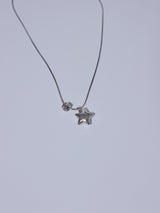 All surgical steel shooting star necklace