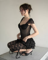 NOIR RUFFLE トップス