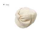 Retin Fluffy Ribbon Madoros Hunting Cap Hat