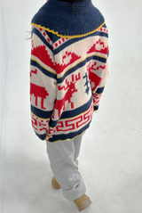 (CUTE♥ ZIPPER POINT♥/NORDIC♥) ノルディック ワンウェイ ジップアップ