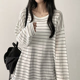 Eco du Point Dangara Long Sleeve Knit Tea