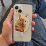 キャロットラビットスマホグリップ(ステッカータイプ)